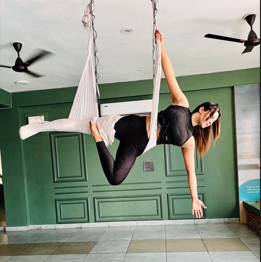 Aerial Yoga Class